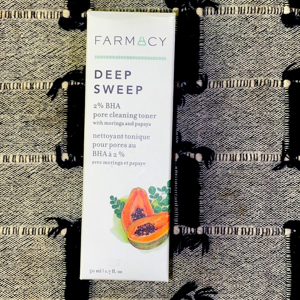 Brand New Farmacy Deep Sweep pore cleaning